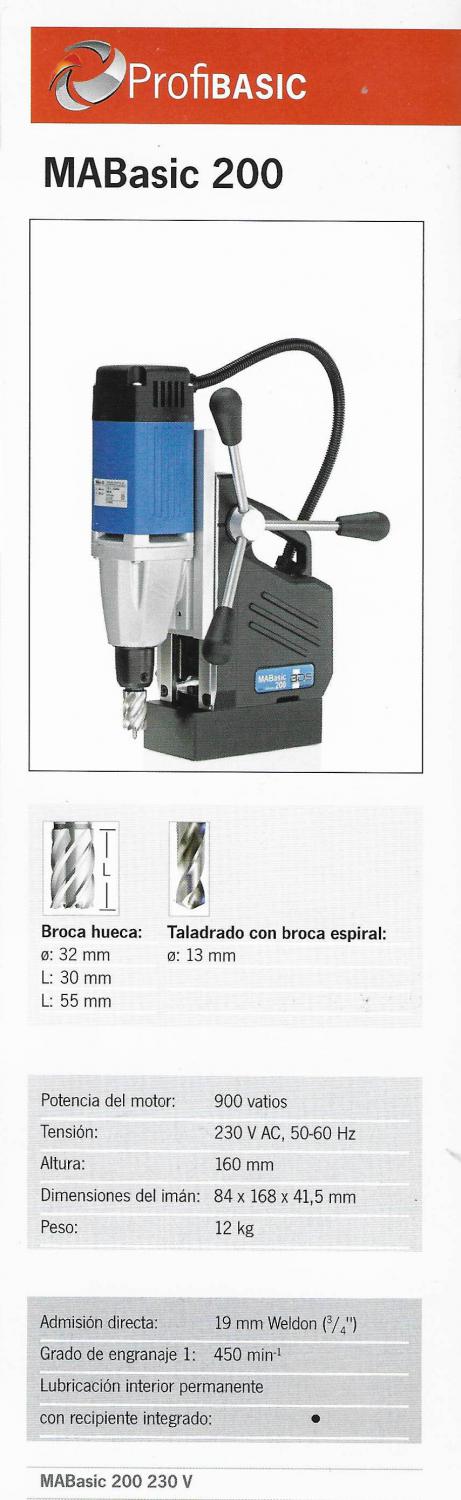 BDS Machinen - Magnetic Drill